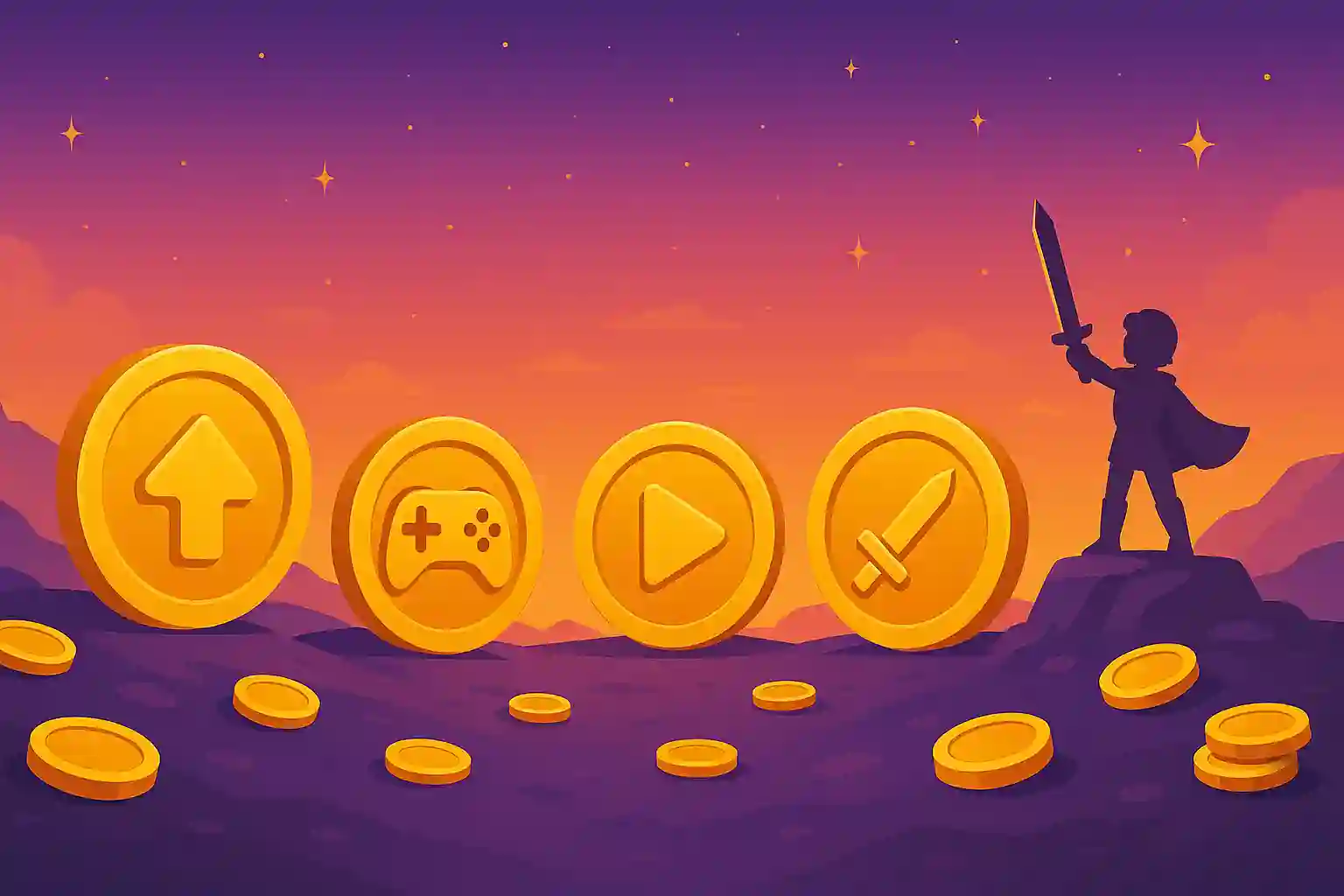 En İyi GameFi Coinleri 2025: Yükseliş Vaat Eden Oyun Tokenleri